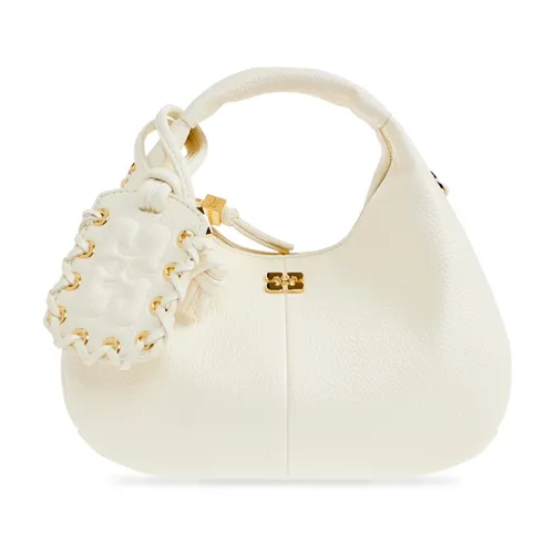 Ganni - Bags > Handbags - Beige - Ganni - Modalova