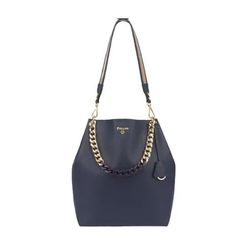Pollini - Bags > Tote Bags - Blue - Pollini - Modalova