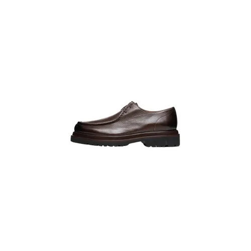 Shoes > Flats > Laced Shoes - - Poche Paris - Modalova