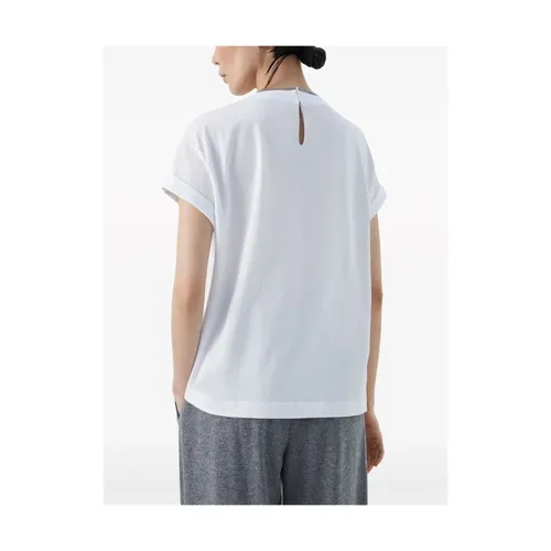 Tops > T-Shirts - - Brunello Cucinelli - Modalova