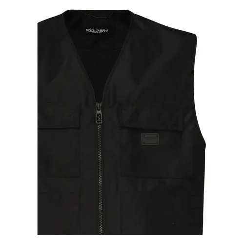 Jackets > Vests - - Dolce & Gabbana - Modalova