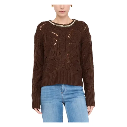 Knitwear > Round-neck Knitwear - - Liu Jo - Modalova