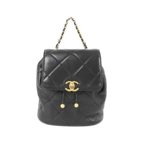 Pre-owned > Pre-owned Bags > Pre-owned Backpacks - - Chanel Vintage - Modalova