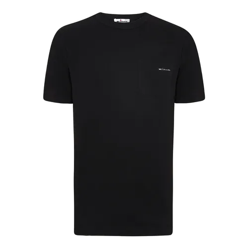 Kiton - Tops > T-Shirts - Black - Kiton - Modalova