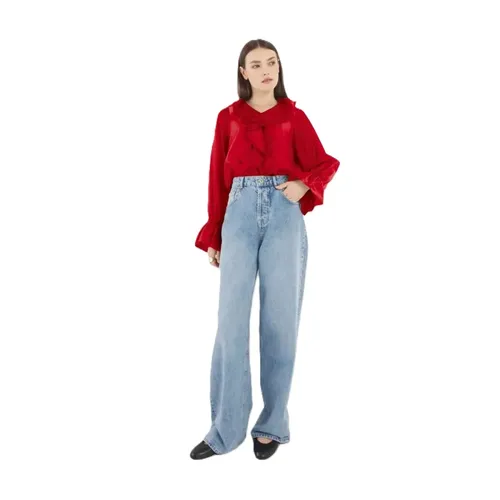 Blouses & Shirts > Blouses - - SoSUE - Modalova