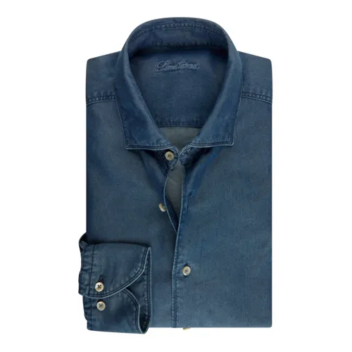 Shirts > Denim Shirts - - Stenströms - Modalova
