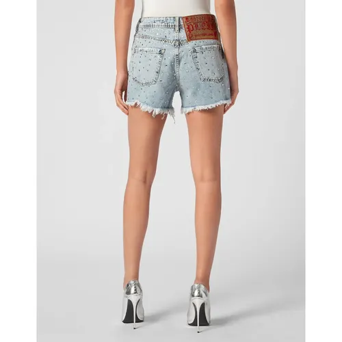 Shorts > Denim Shorts - - Philipp Plein - Modalova