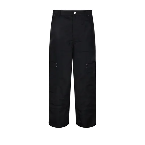 Trousers > Straight Trousers - - Off White - Modalova
