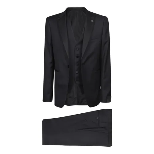 Suits > Suit Sets > Single Breasted Suits - - Tagliatore - Modalova