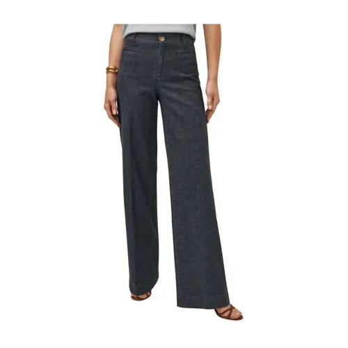 Jeans > Wide Jeans - - Brooks Brothers - Modalova