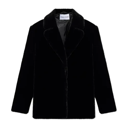 Jackets > Faux Fur & Shearling Jackets - - Stand Studio - Modalova