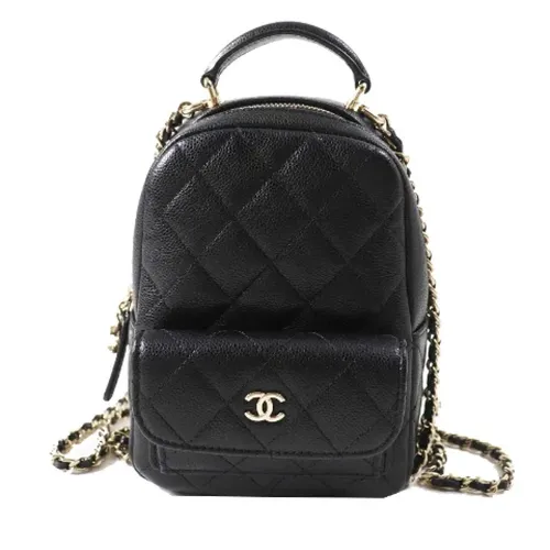 Pre-owned > Pre-owned Bags > Pre-owned Backpacks - - Chanel Vintage - Modalova