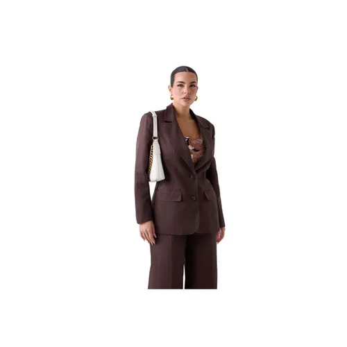Guess - Jackets > Blazers - Brown - Guess - Modalova