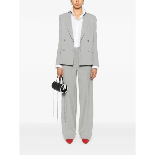 Trousers > Wide Trousers - - Twinset - Modalova