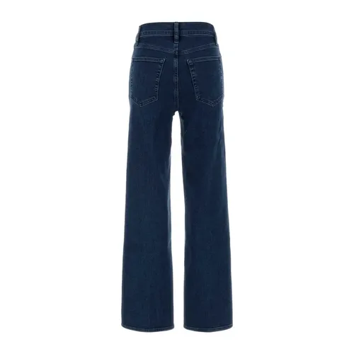 Frame - Jeans > Wide Jeans - Blue - Frame - Modalova