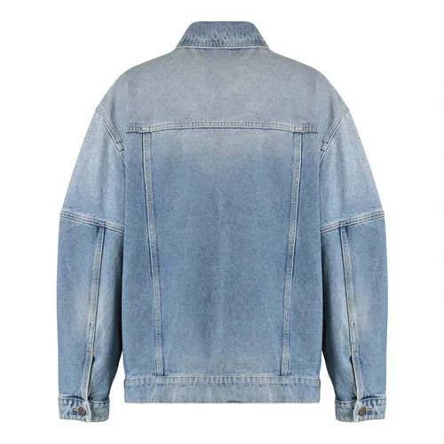 Jackets > Denim Jackets - - Moschino - Modalova