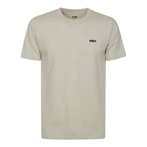 Obey - Tops > T-Shirts - Beige - Obey - Modalova