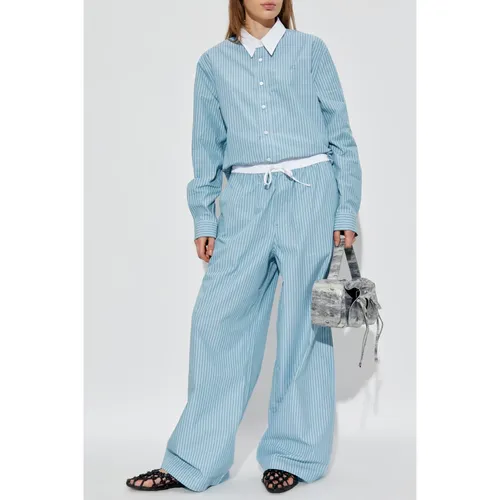 Trousers > Wide Trousers - - Acne Studios - Modalova