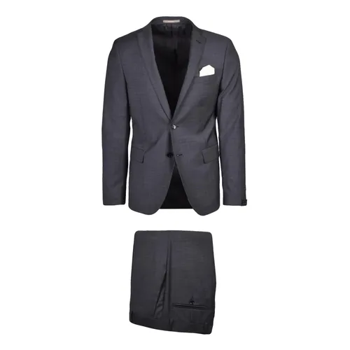 Suits > Suit Sets > Single Breasted Suits - - Paoloni - Modalova
