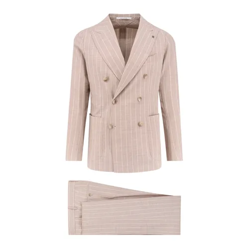 Suits > Suit Sets > Double Breasted Suits - - Tagliatore - Modalova