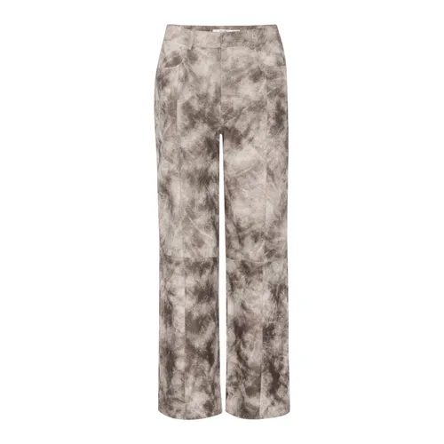 Trousers > Leather Trousers - - Gestuz - Modalova