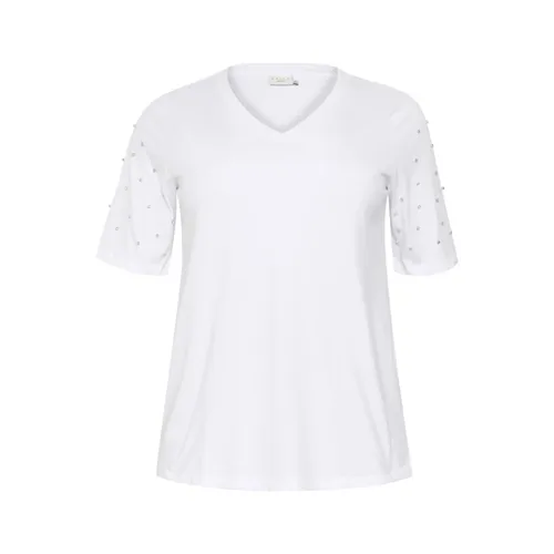 Tops > T-Shirts - - Kaffe Curve - Modalova