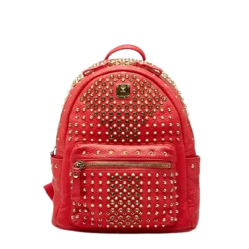Pre-owned > Pre-owned Bags > Pre-owned Backpacks - - MCM Pre-owned - Modalova
