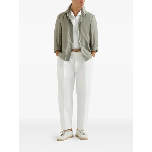 Jackets > Light Jackets - - Brunello Cucinelli - Modalova