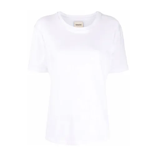 Khaite - Tops > T-Shirts - White - Khaite - Modalova