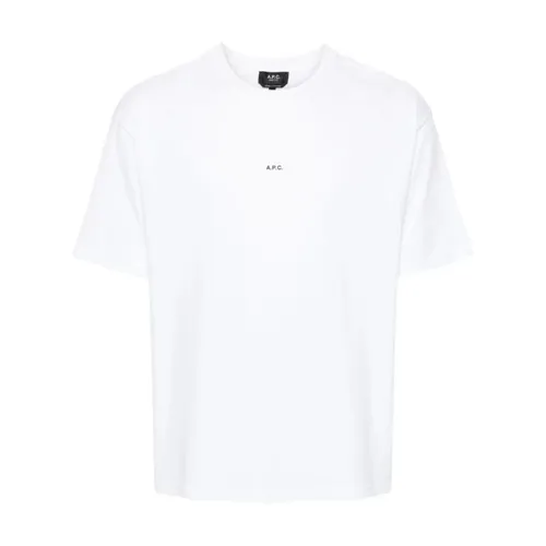 A.p.c. - Tops > T-Shirts - White - A.p.c. - Modalova