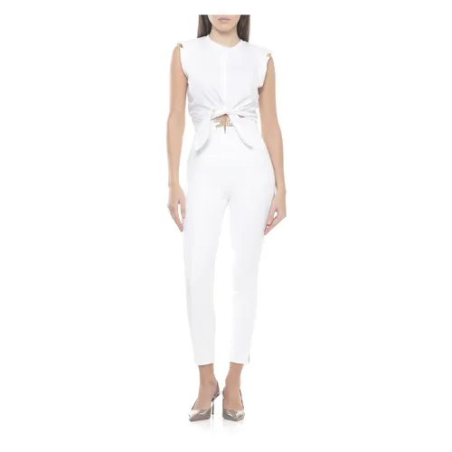 Trousers > Cropped Trousers - - Elisabetta Franchi - Modalova