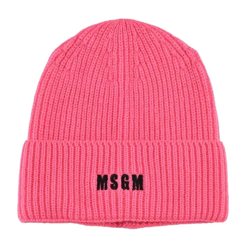 Accessories > Hats > Beanies - - Msgm - Modalova