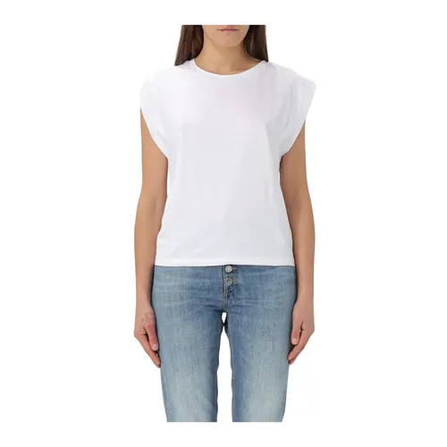 Dondup - Tops > T-Shirts - White - Dondup - Modalova