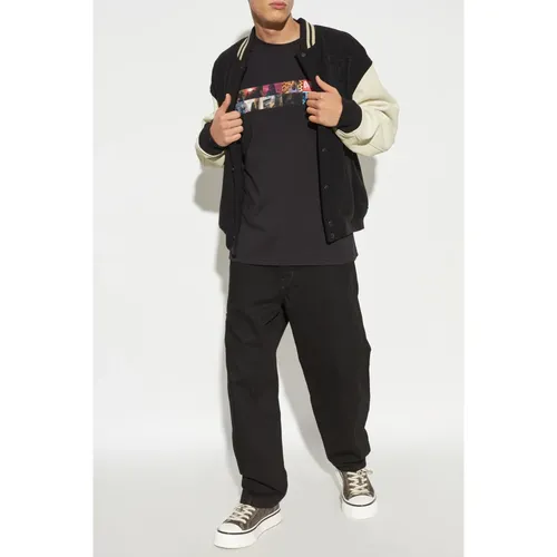 Diesel - Tops > T-Shirts - Black - Diesel - Modalova