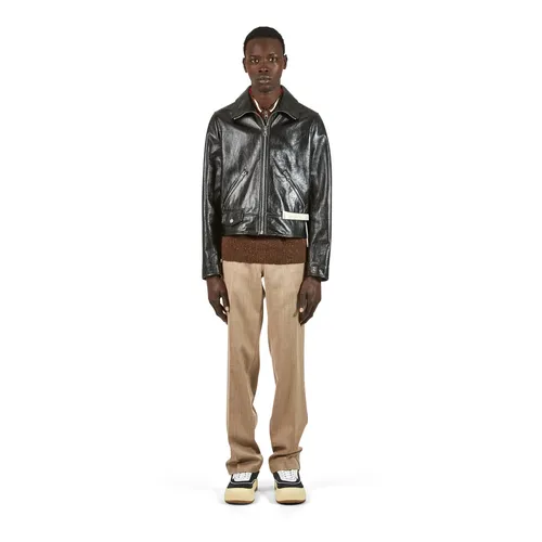 Jackets > Leather Jackets - - Philippe Model - Modalova