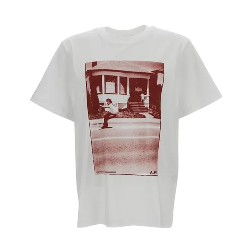 A.p.c. - Tops > T-Shirts - White - A.p.c. - Modalova