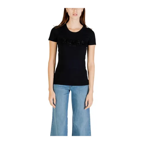 Guess - Tops > T-Shirts - Black - Guess - Modalova