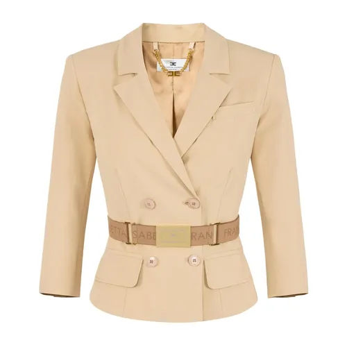 Jackets > Blazers - - Elisabetta Franchi - Modalova