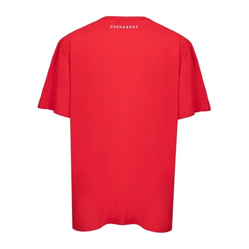 Dsquared2 - Tops > T-Shirts - Red - Dsquared2 - Modalova
