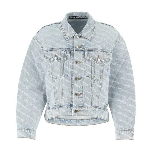 Jackets > Denim Jackets - - Alexander Wang - Modalova