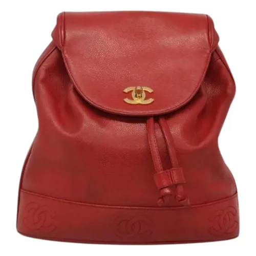 Pre-owned > Pre-owned Bags > Pre-owned Backpacks - - Chanel Vintage - Modalova