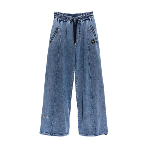 Jeans > Wide Jeans - - Mod Wave Movement - Modalova