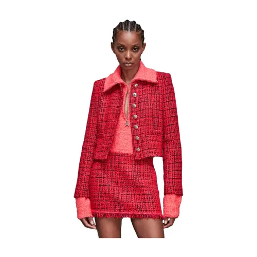 Jackets > Tweed Jackets - - Patrizia Pepe - Modalova
