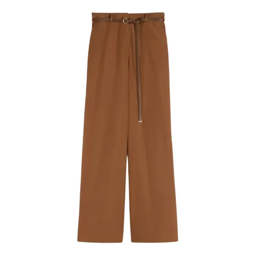 Trousers > Wide Trousers - - Max Mara Studio - Modalova