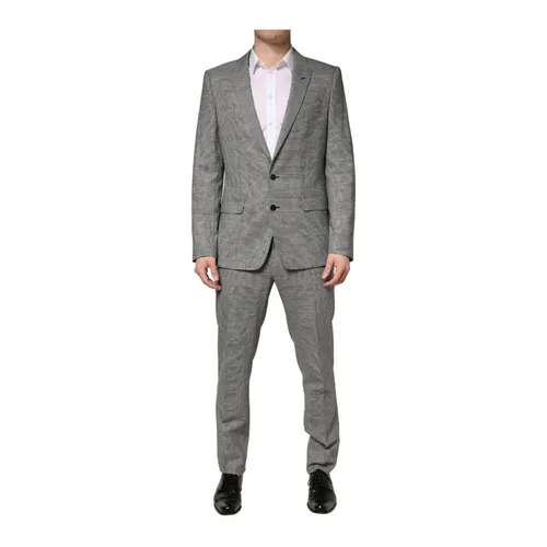 Suits > Suit Sets > Single Breasted Suits - - Dolce & Gabbana - Modalova