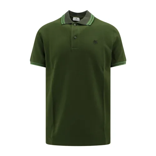 Etro - Tops > Polo Shirts - Green - Etro - Modalova