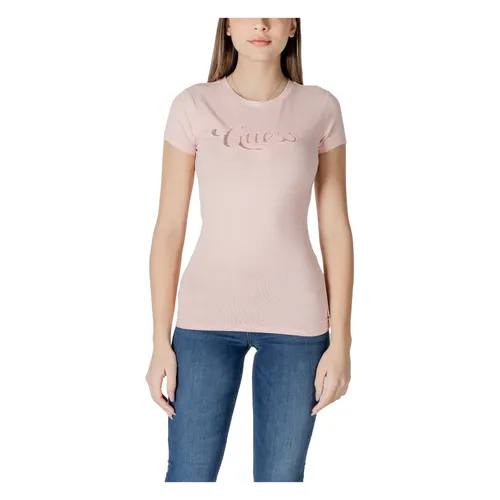 Guess - Tops > T-Shirts - Pink - Guess - Modalova