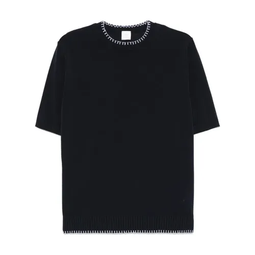 Eleventy - Tops > T-Shirts - Blue - Eleventy - Modalova