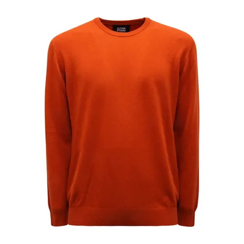 Knitwear > Round-neck Knitwear - - Alpha Studio - Modalova