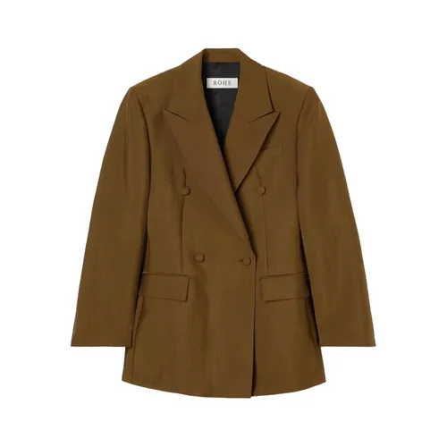 Róhe - Jackets > Blazers - Brown - Róhe - Modalova